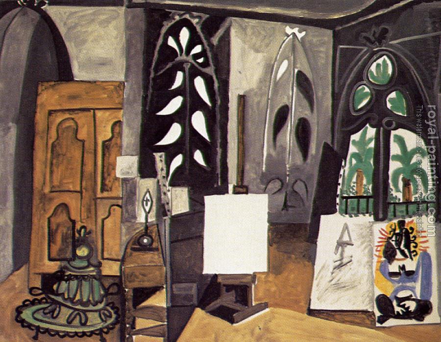Pablo Picasso : the studio at la californie cannes